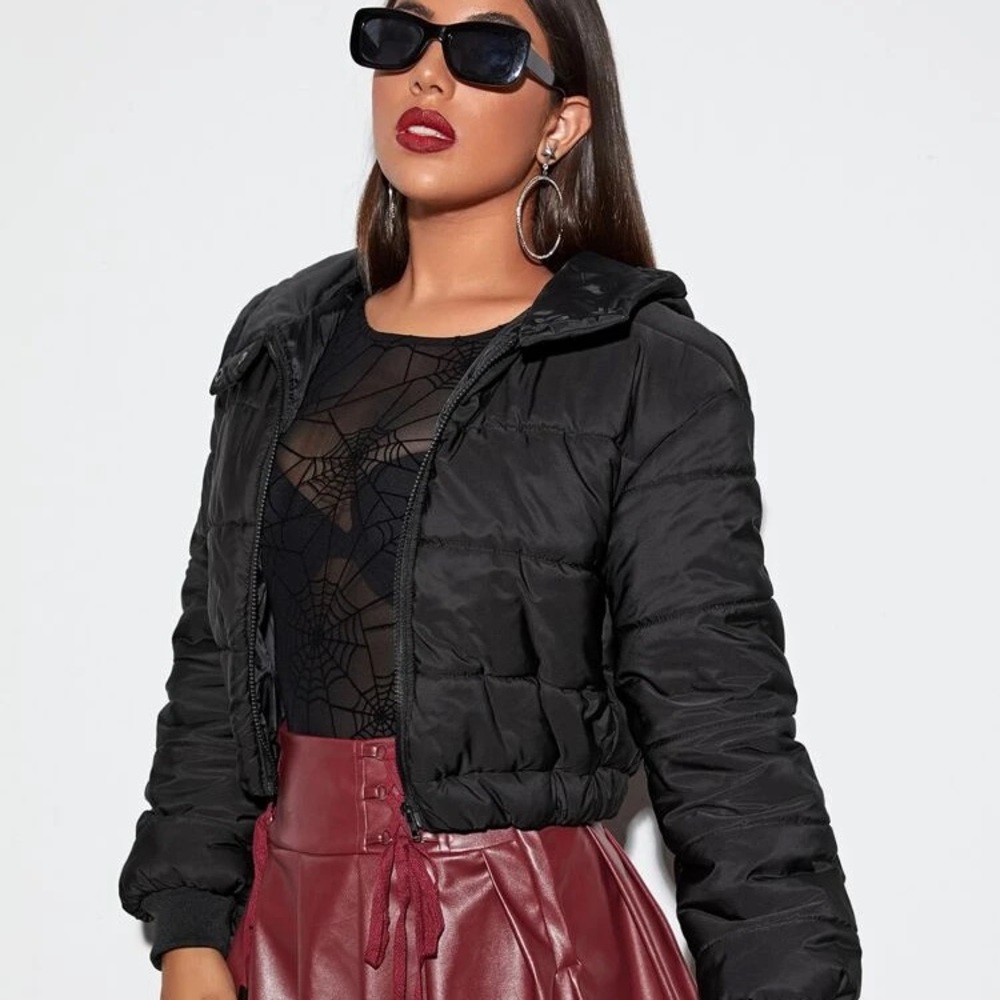 Cropped coat